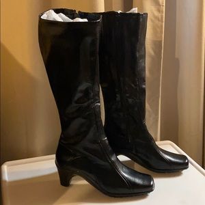 Aerosoles Lasticity Stretch Tall Boots, Black